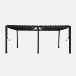 Pergola met lamellendak 6x3m verstelbare lamellen