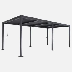 Pergola met lamellendak 6x3m verstelbare lamellen