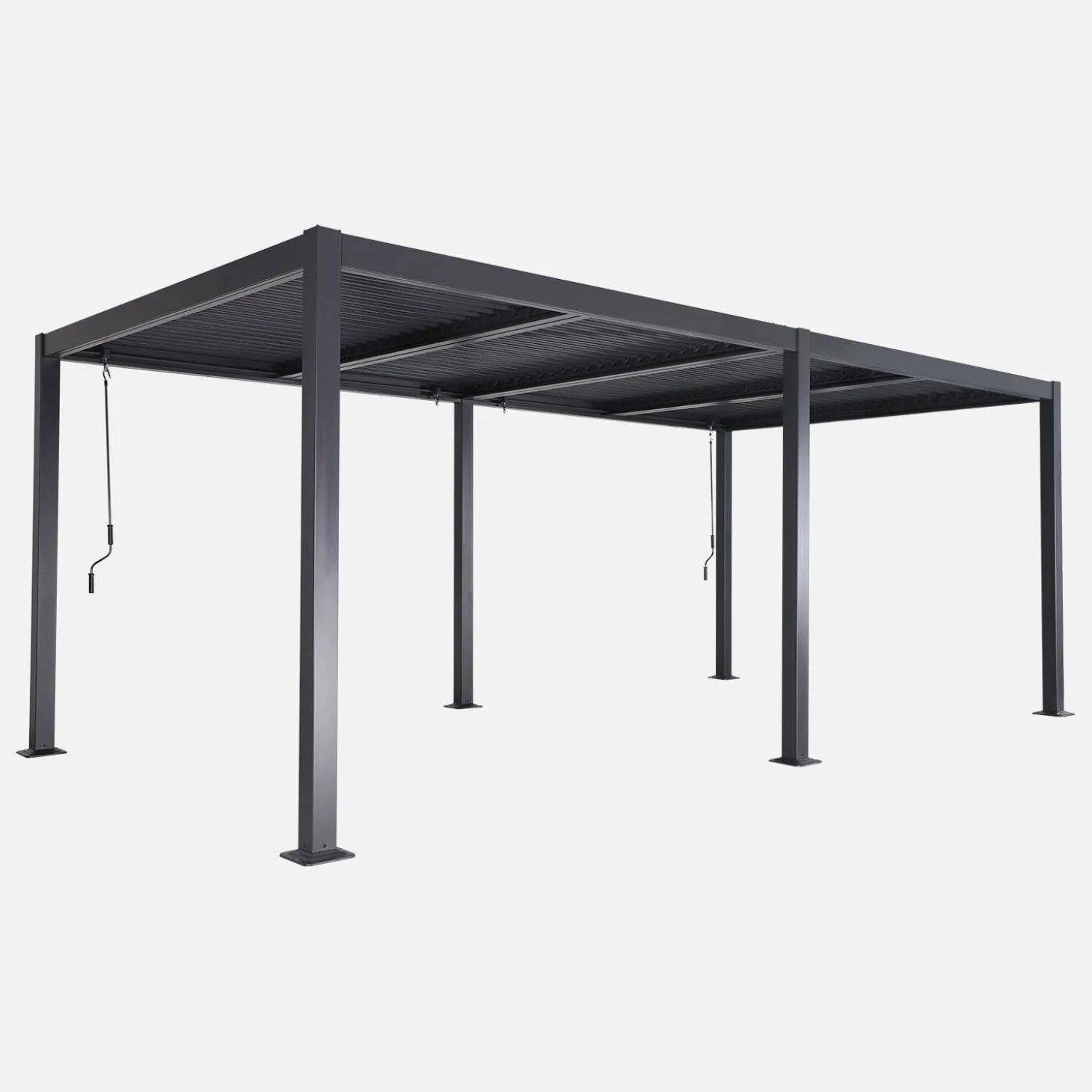 Pergola met lamellendak 6x3m verstelbare lamellen