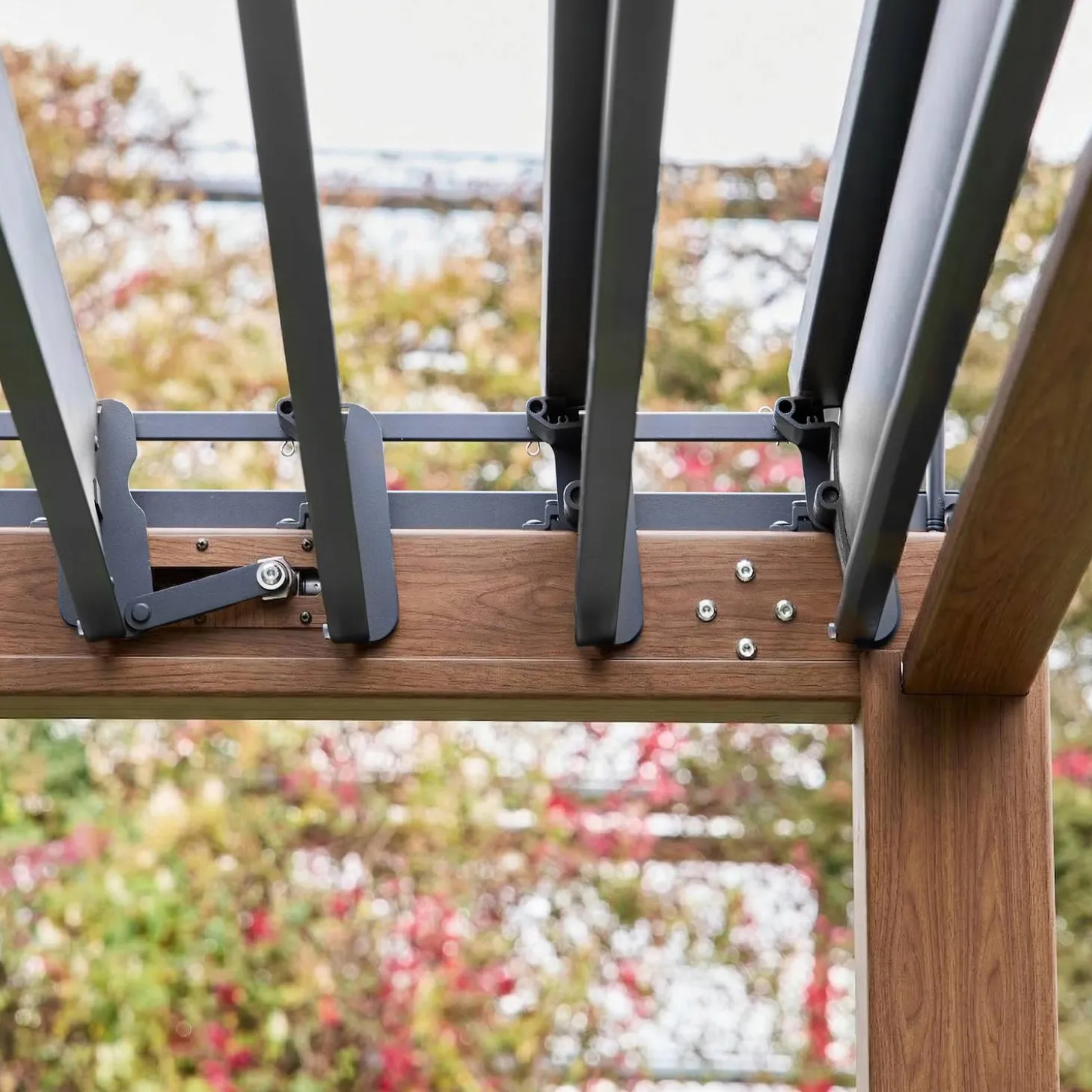 Pergola met lamellendak 4x3m verstelbare lamellen