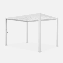 Pergola met lamellendak 4x3m verstelbare lamellen