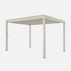 Pergola met lamellendak 4x3m verstelbare lamellen