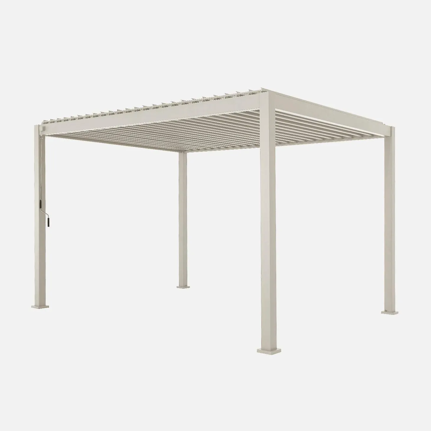 Pergola met lamellendak 4x3m verstelbare lamellen