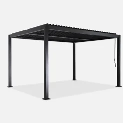 Pergola met lamellendak 4x3m verstelbare lamellen