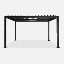 Pergola met lamellendak 4x3m verstelbare lamellen
