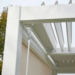 Pergola met lamellendak 4x3m verstelbare lamellen