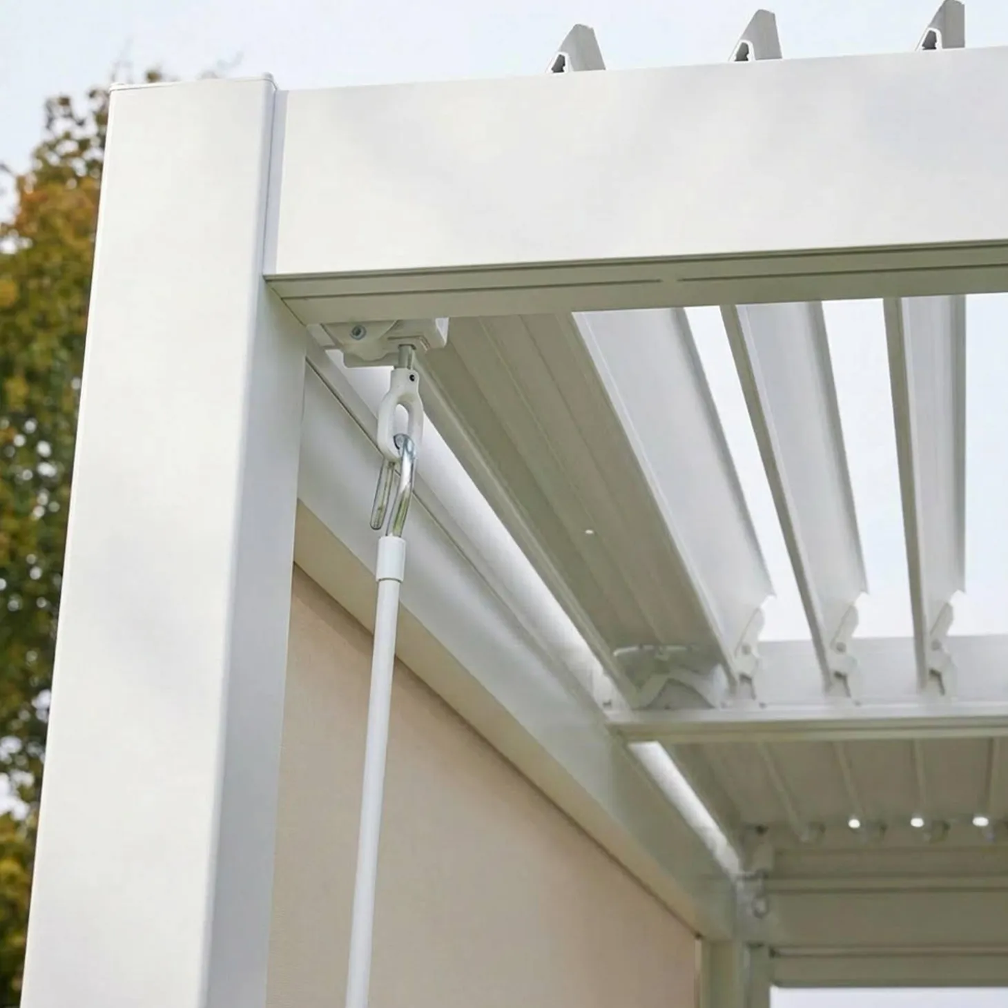 Pergola met lamellendak 4x3m verstelbare lamellen