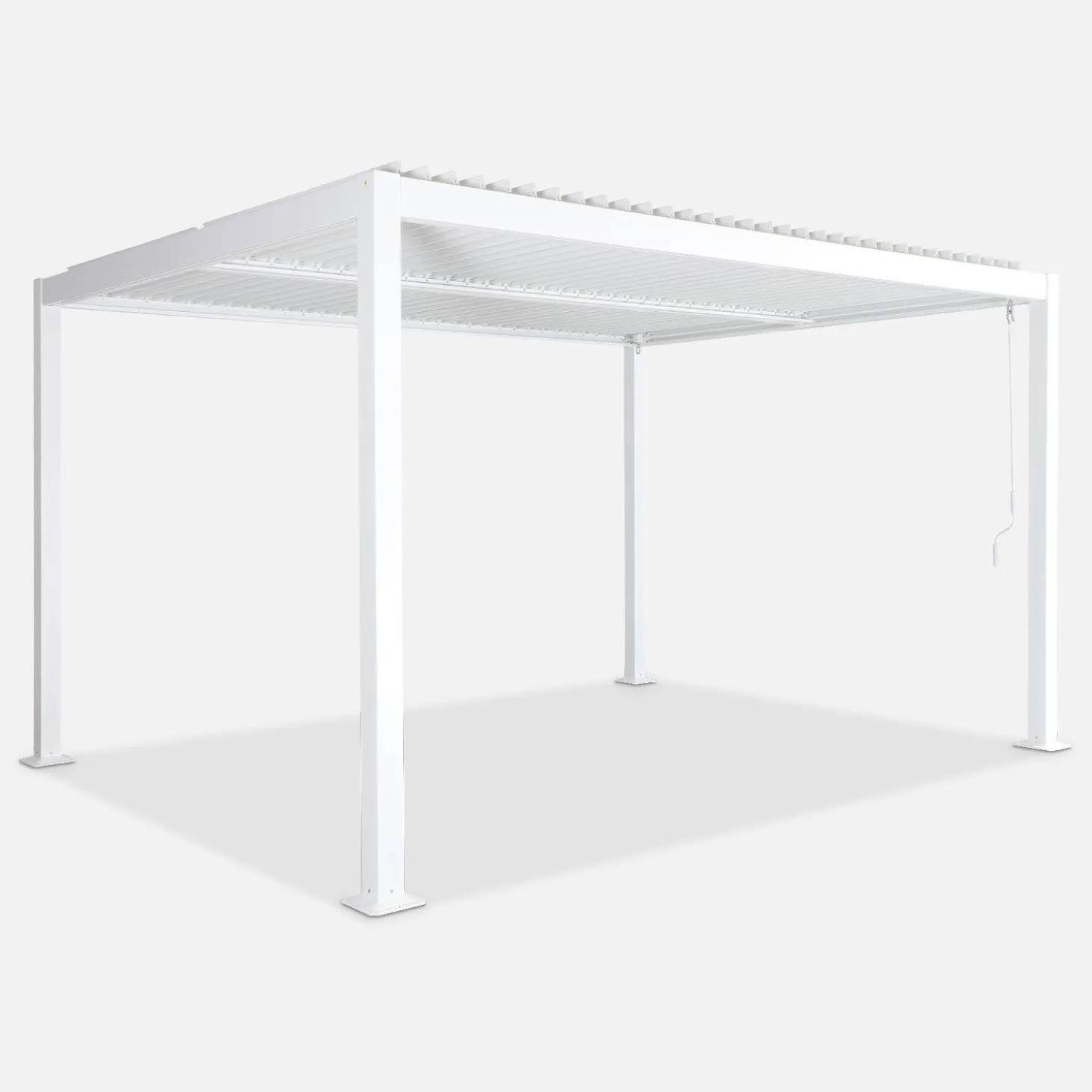 Pergola met lamellendak 4x3m verstelbare lamellen