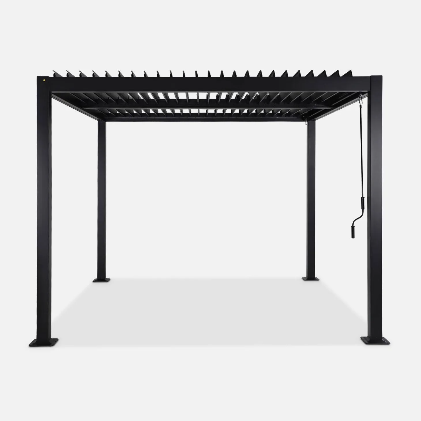 Pergola met lamellendak 3x3m verstelbare lamellen
