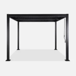 Pergola met lamellendak 3x3m verstelbare lamellen