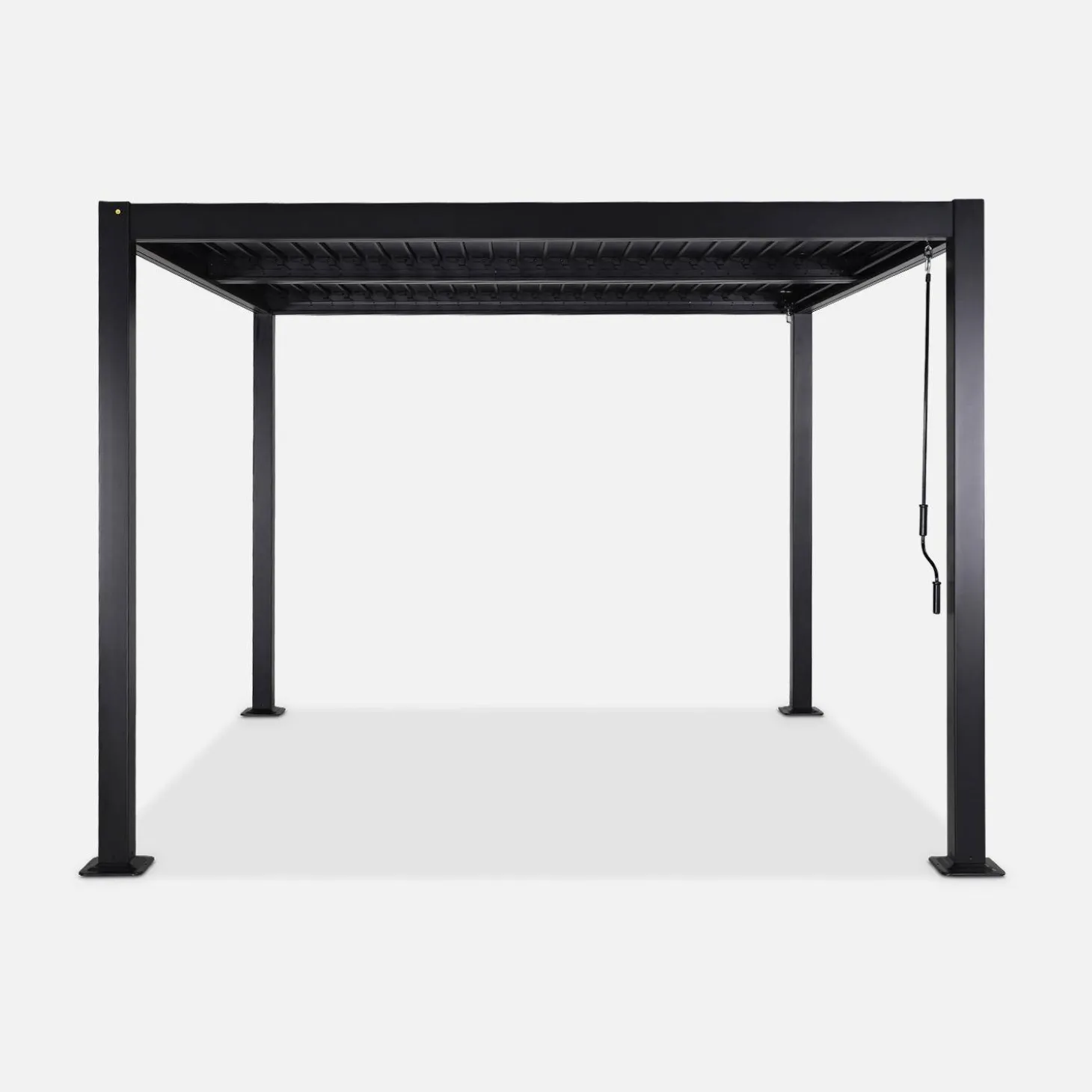 Pergola met lamellendak 3x3m verstelbare lamellen