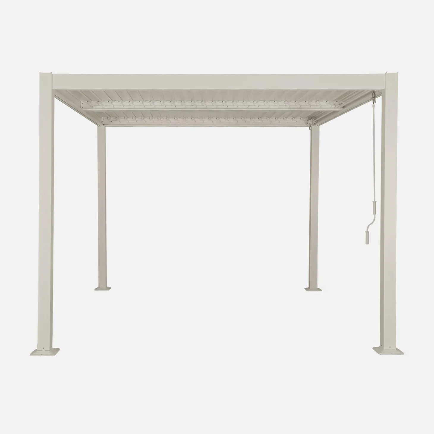 Pergola met lamellendak 3x3m verstelbare lamellen
