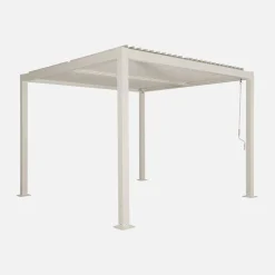 Pergola met lamellendak 3x3m verstelbare lamellen