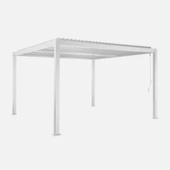Pergola met lamellendak 3,6x3,6m verstelbare lamellen