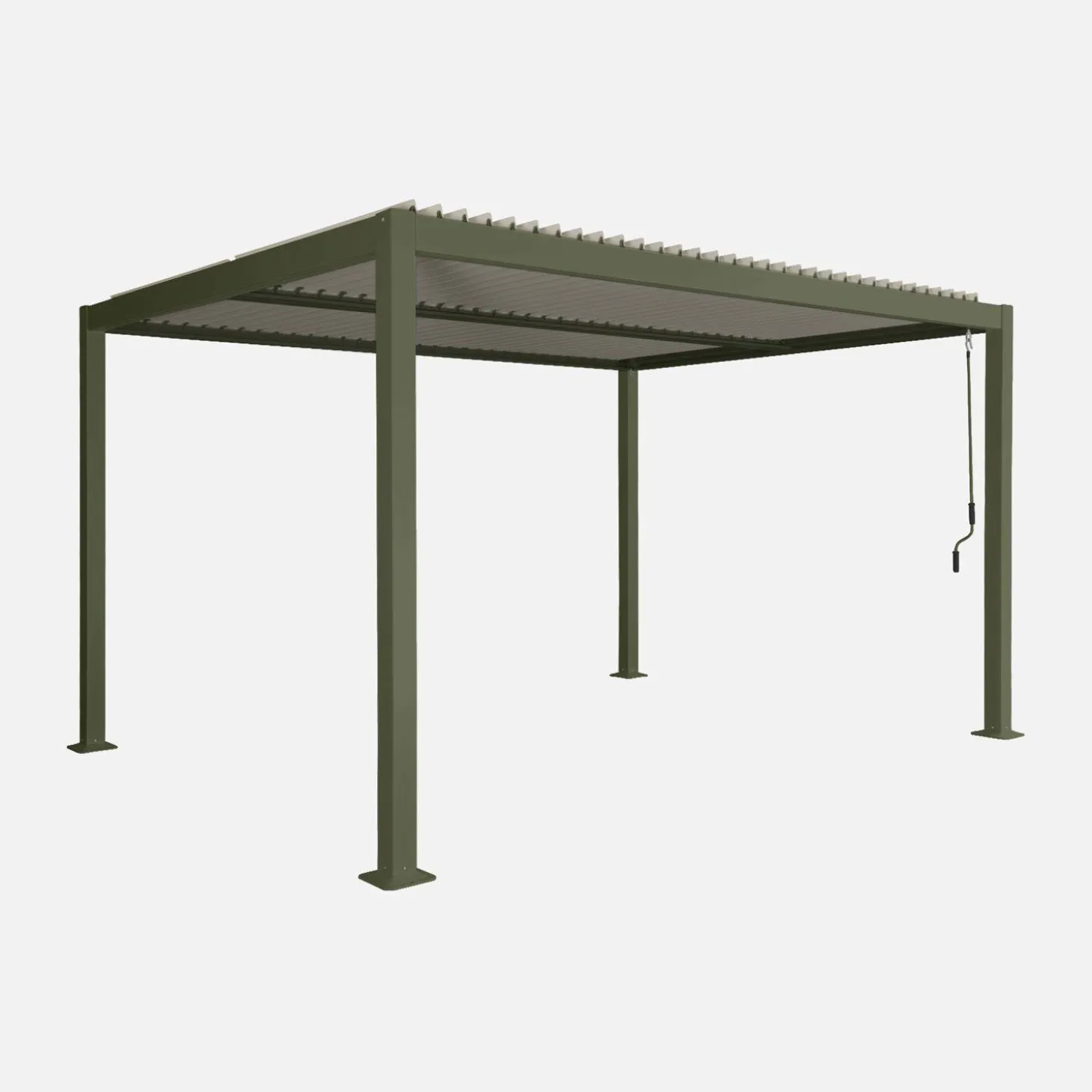 Pergola met lamellendak 4x3m verstelbare lamellen