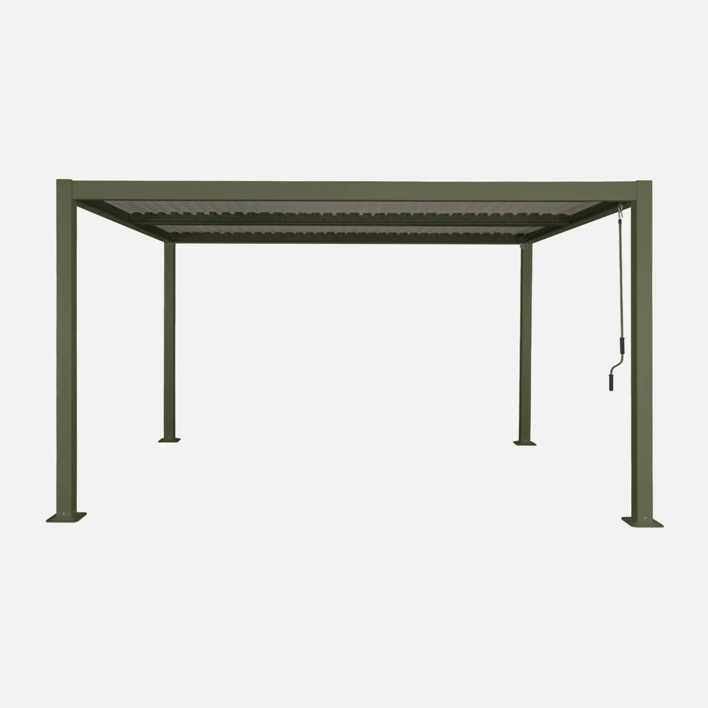 Pergola met lamellendak 4x3m verstelbare lamellen