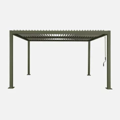 Pergola met lamellendak 4x3m verstelbare lamellen