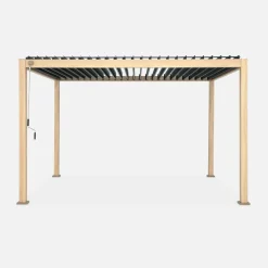 Pergola met lamellendak 4x3m verstelbare lamellen