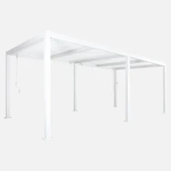 Pergola met lamellendak 6x3m verstelbare lamellen