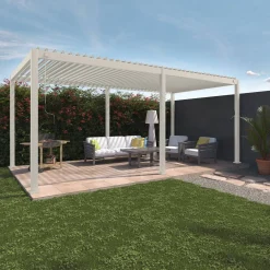 Pergola met lamellendak 6x3m verstelbare lamellen