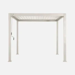 Pergola met lamellendak 3x3m V2 verstelbare lamellen