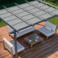 Pergola van aluminium 3x4m