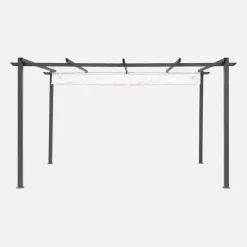 Pergola van aluminium 3x4m