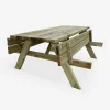 Picknicktafel met 2 zitkanten voor 6 personen