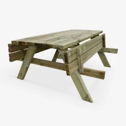Picknicktafel, set van 4