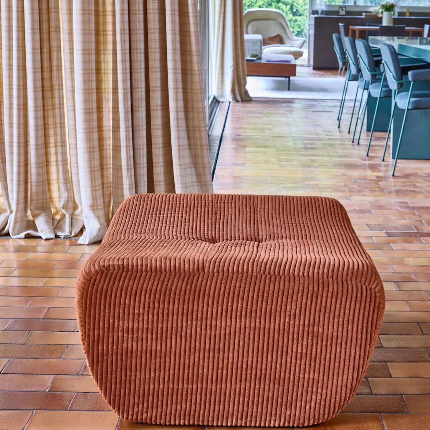 Poef, voetenbankje voor Sokol fauteuil corduroy