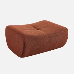 Poef, voetenbankje voor Sokol fauteuil met boucléstof