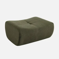 Poef, voetenbankje voor Sokol fauteuil met boucléstof