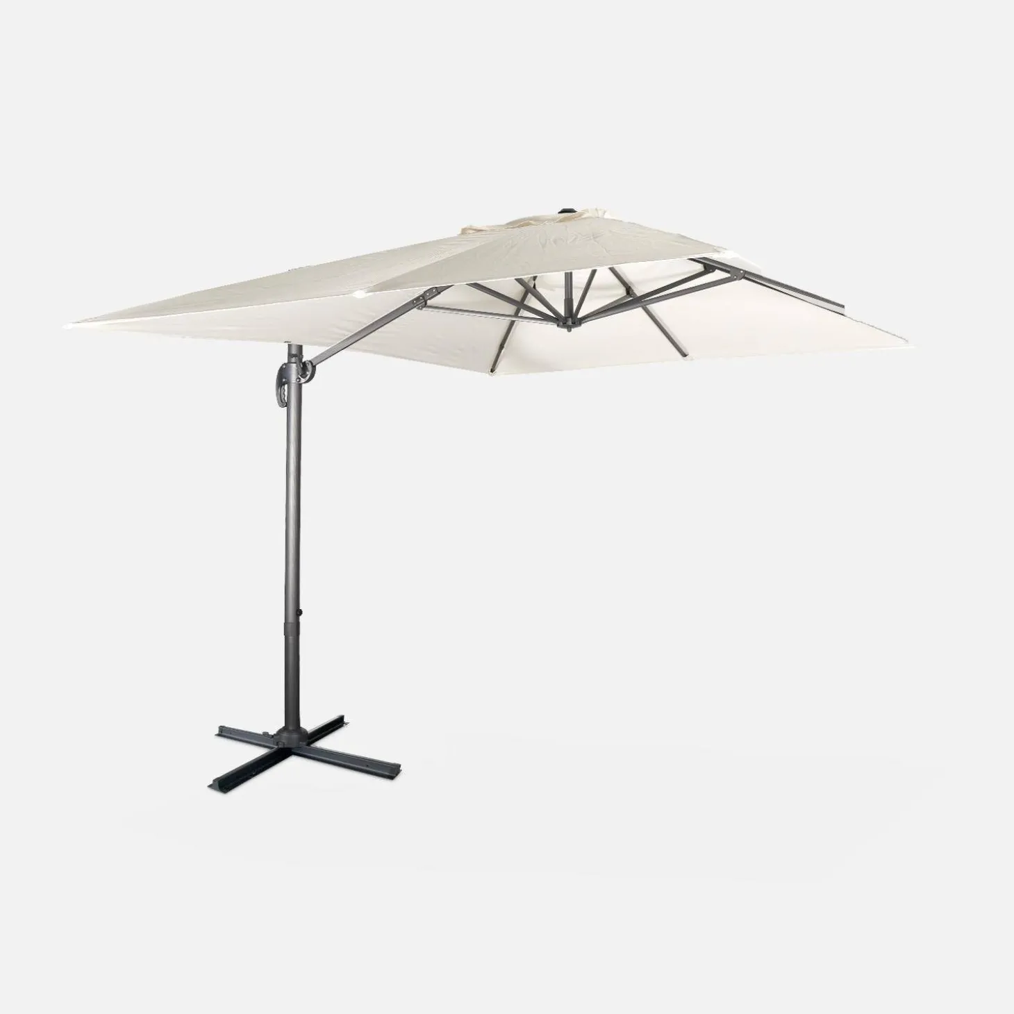 Rechthoekige parasol 3x4m