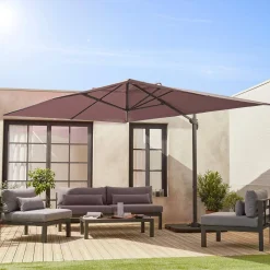 Rechthoekige parasol 3x4m