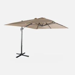 Rechthoekige parasol 3x4m