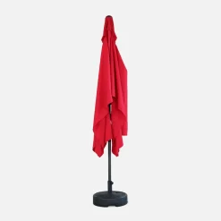 Rechthoekige parasol 2x3m met centrale mast