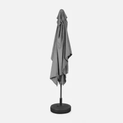 Rechthoekige parasol 2x3m met centrale mast