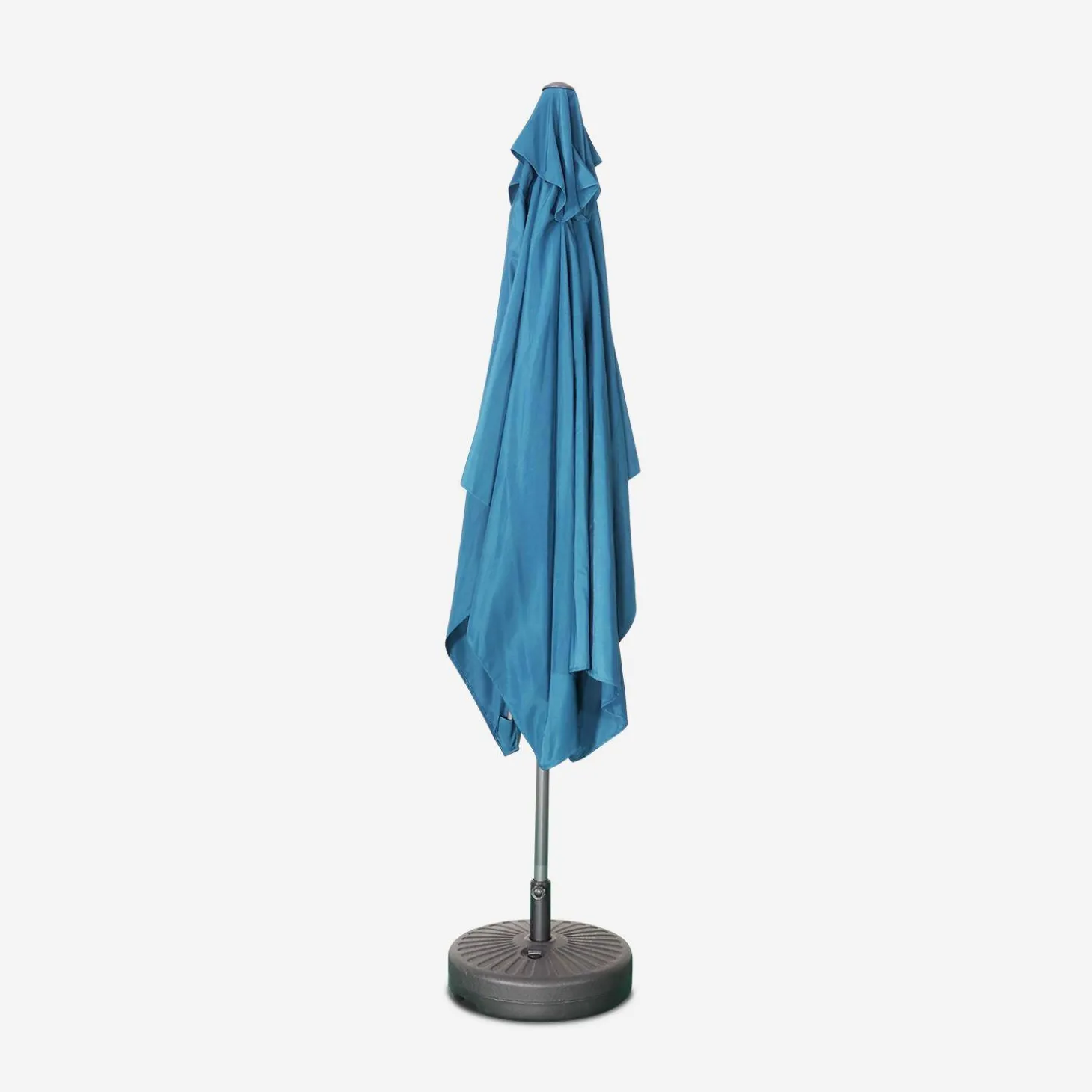 Rechthoekige parasol 2x3m met centrale mast