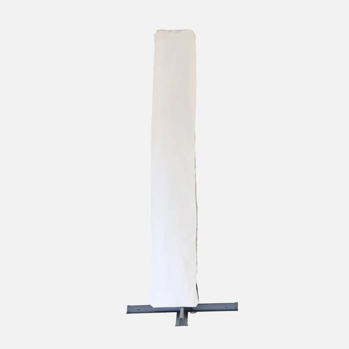 Rechthoekige parasol 3x4m + verzwaarde tegels 50x50cm