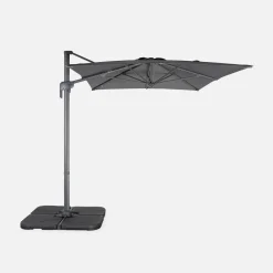 Rechthoekige zweefparasol 2x3m