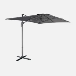 Rechthoekige zweefparasol 2x3m