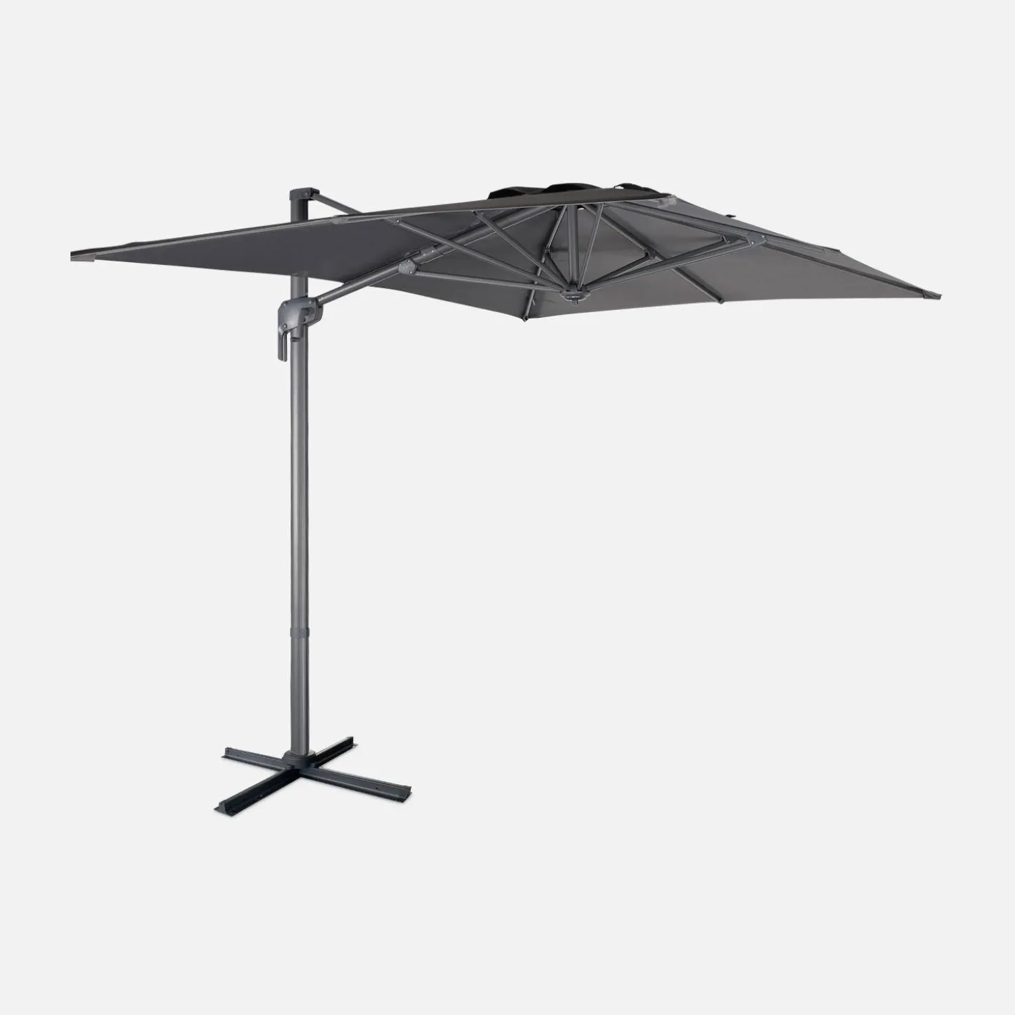 Rechthoekige zweefparasol 2x3m
