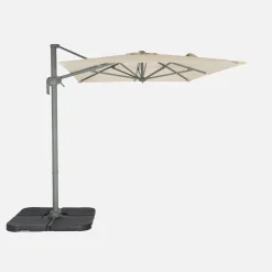 Rechthoekige zweefparasol 2x3m
