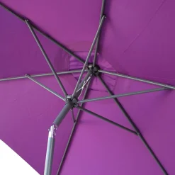 Ronde parasol 3m met centrale mast