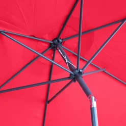 Ronde parasol 3m met centrale mast