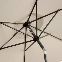 Ronde parasol 3m met centrale mast