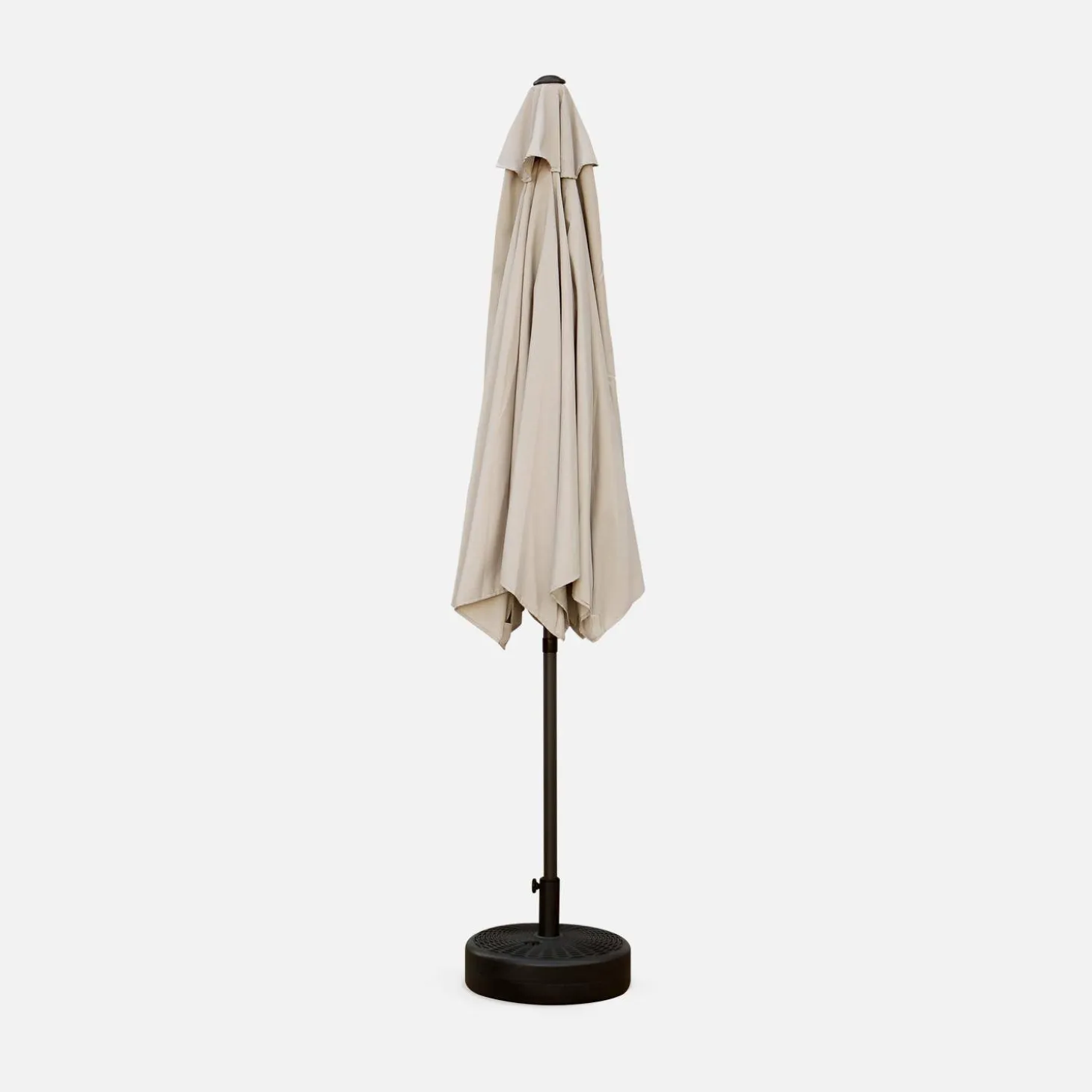 Ronde parasol 3m met centrale mast