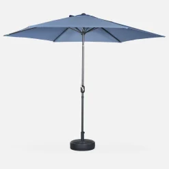 Ronde parasol 3m met centrale mast