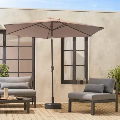 Ronde parasol 3m met centrale mast
