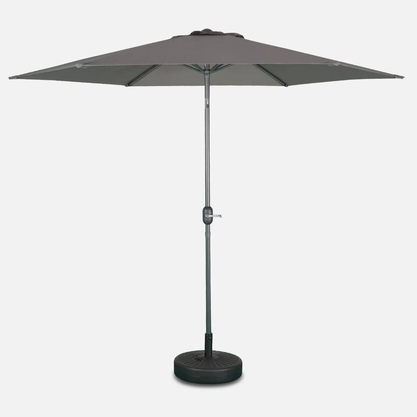 Ronde parasol 3m met centrale mast